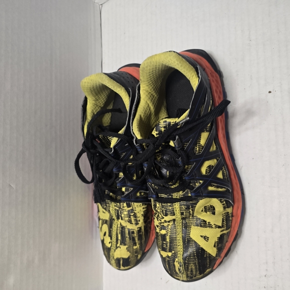 Adidas Black and Yellow Athletic Shoes with‎ Rugged Outsole main image 7